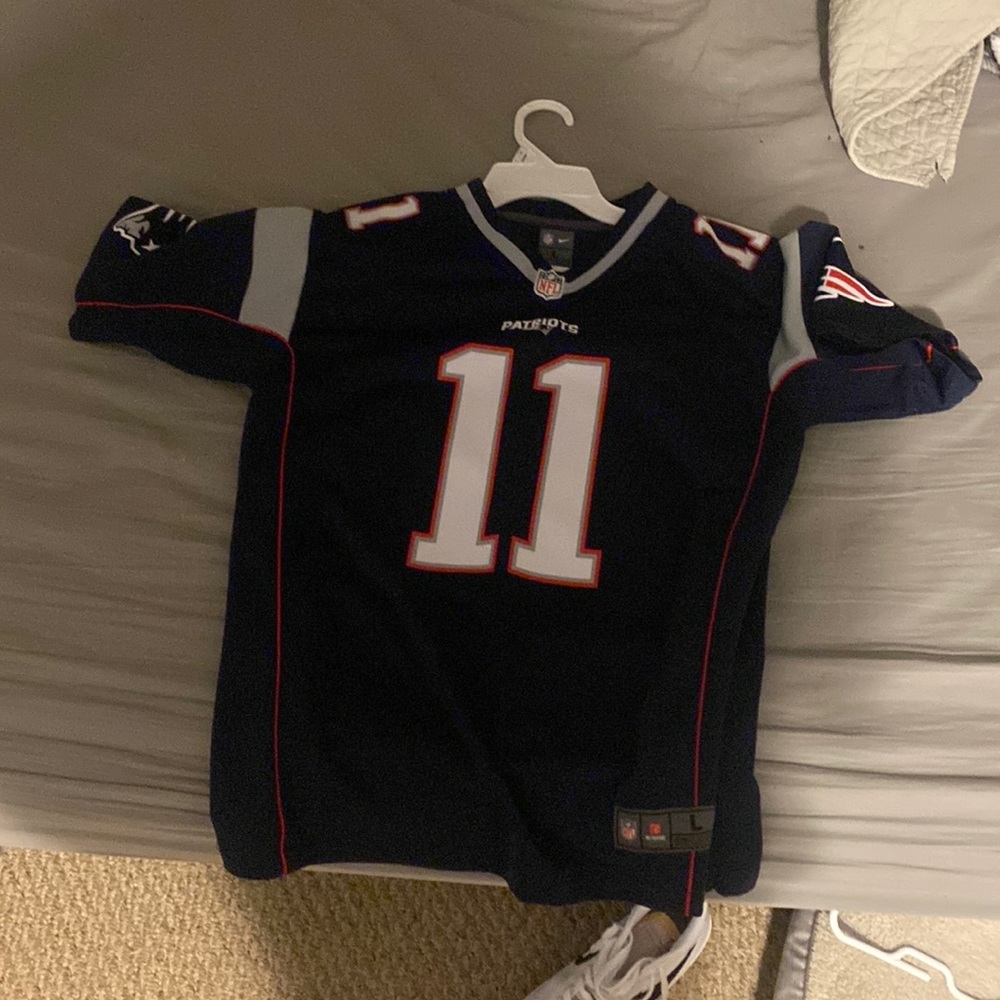 A Edelman jersey patriots